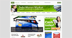 Desktop Screenshot of debtmoneymarket.com